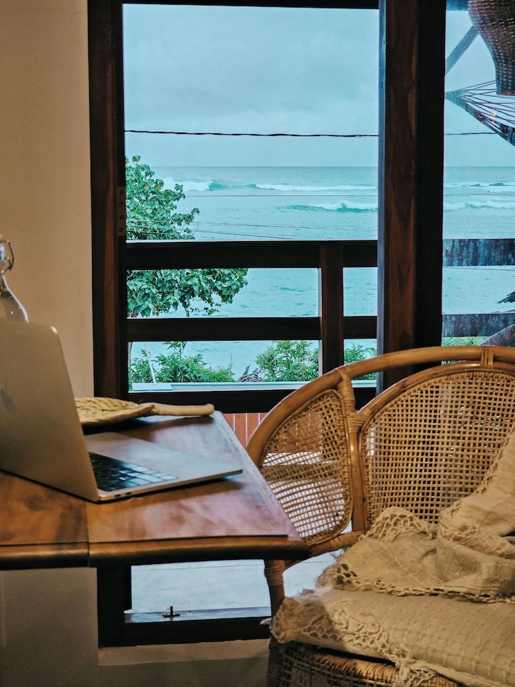 Ocean Bliss by Sugar Coliving Deluxe Double Room, Patio, Beach View 4