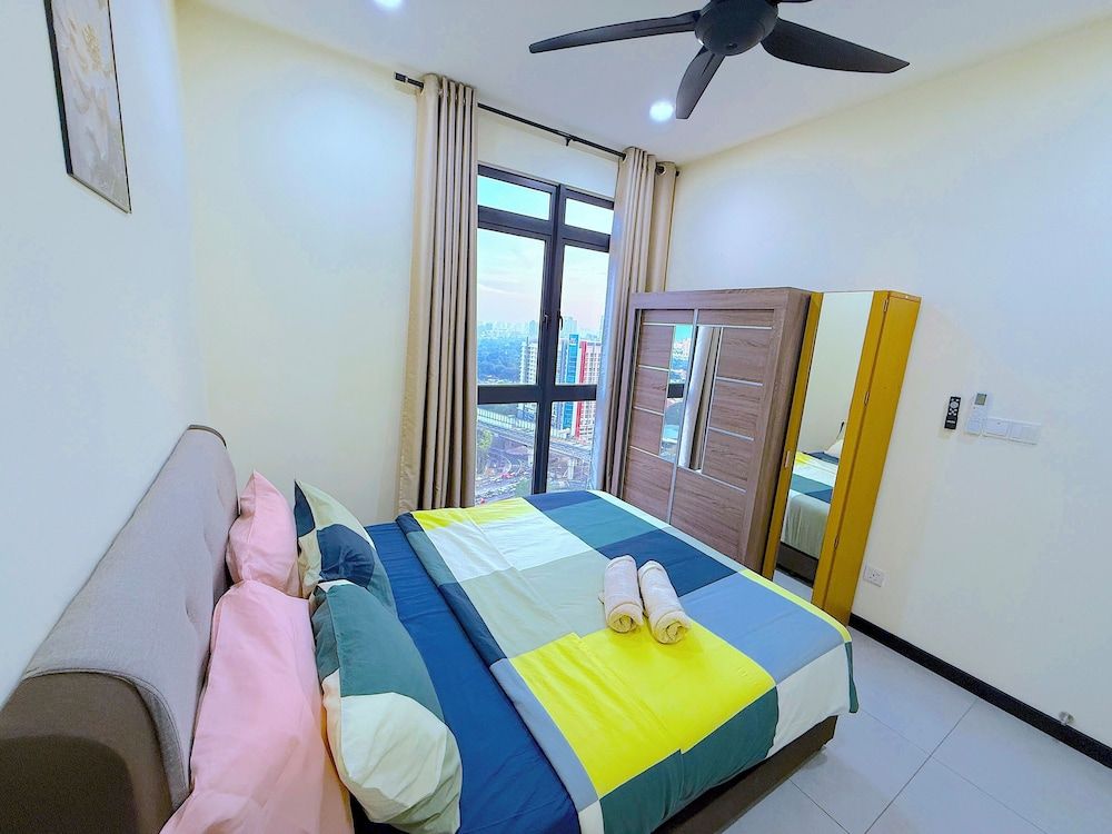 Deluxe Double Room, 2 Bedrooms, Air conditioning, City View