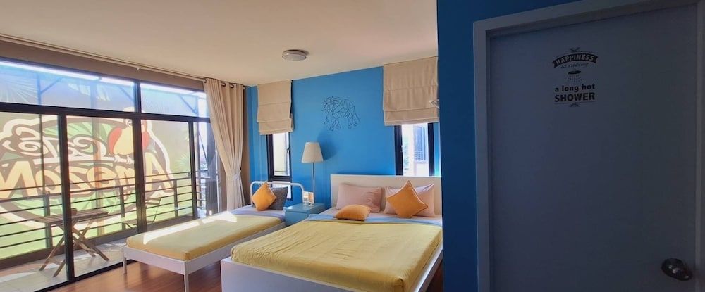 Triple Room, Balcony, City View