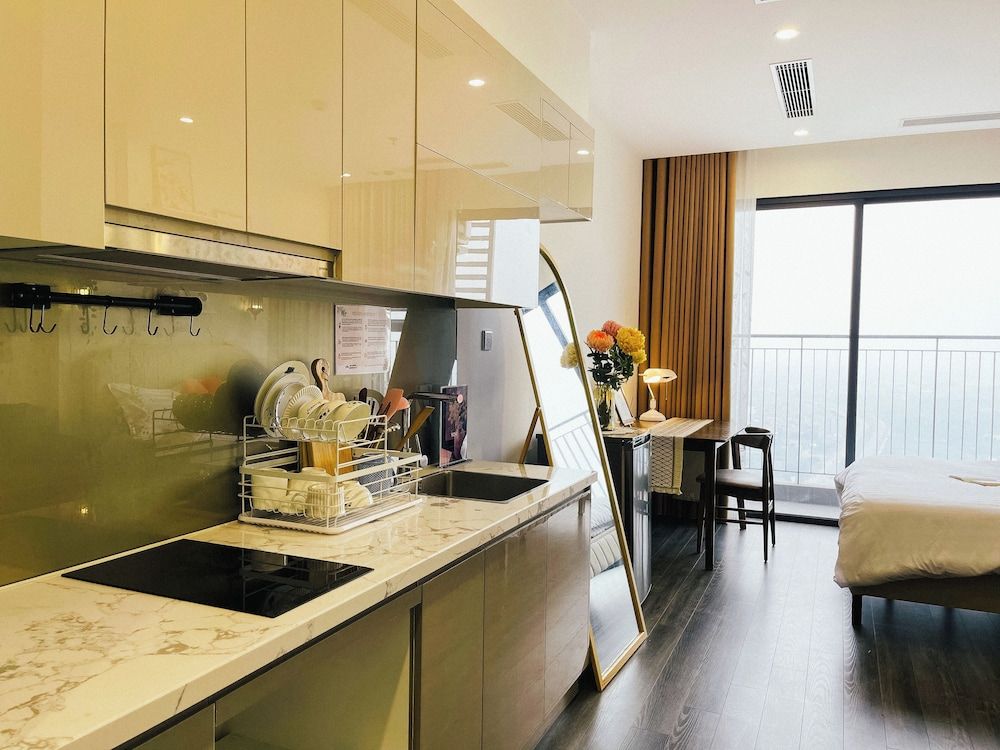Vinhomes Ocean Park Apartment Ha Noi - 20 October Homestay Superior Apartment, Balcony, City View 9