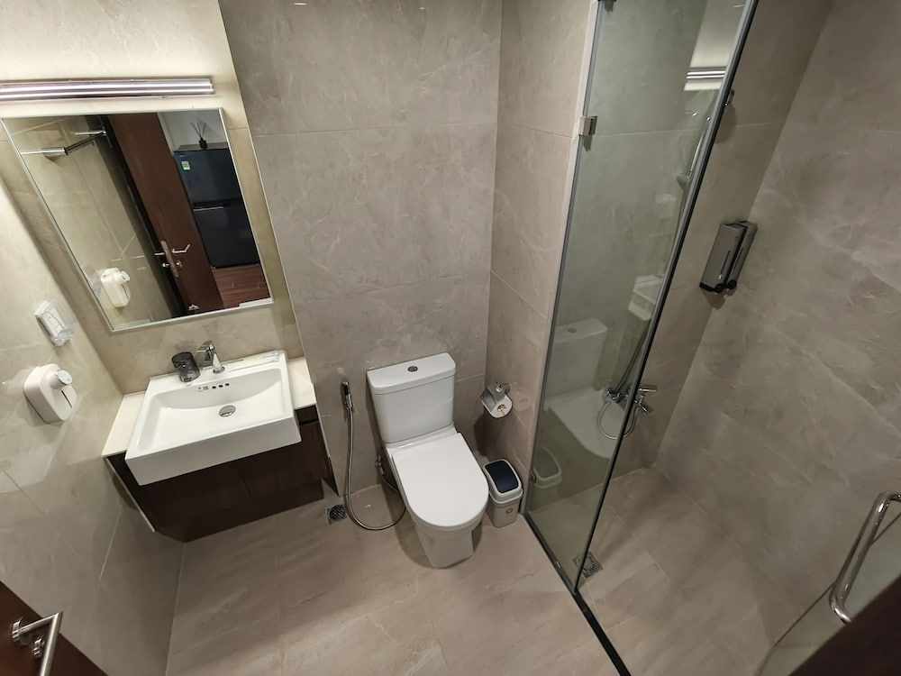 Masteri Waterfront by Emily in Town Deluxe Studio, Balcony, City View 2