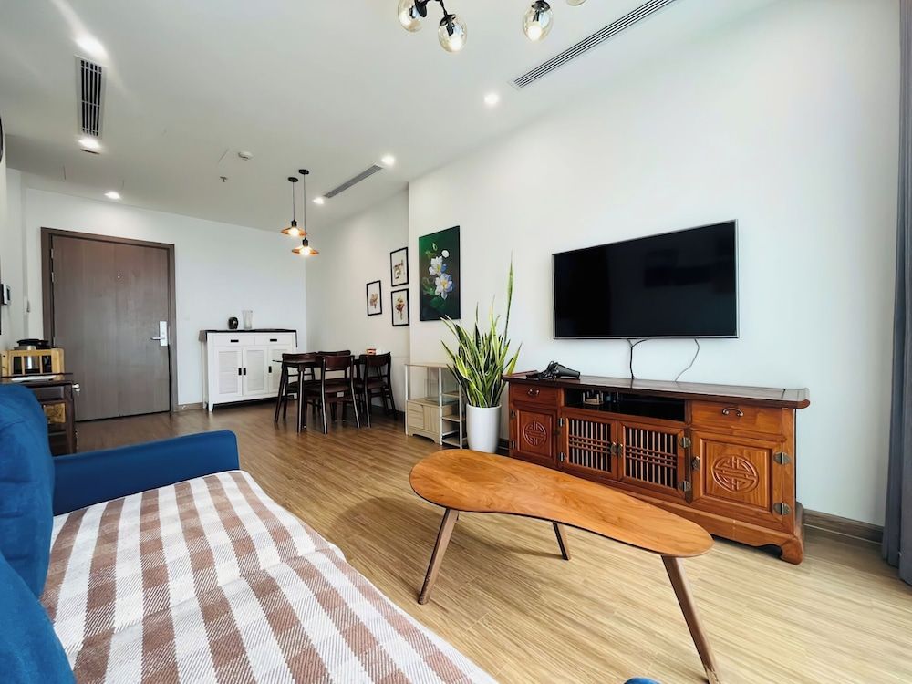 Vinhomes Skylake by Emily in Town Deluxe Apartment, 1 Bedroom, Balcony, City View 5