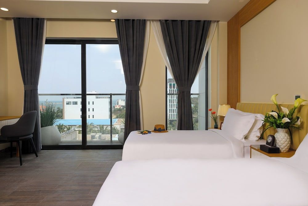 Daystar Hotel Phu Quoc Basic Twin Room, Balcony, City View 6