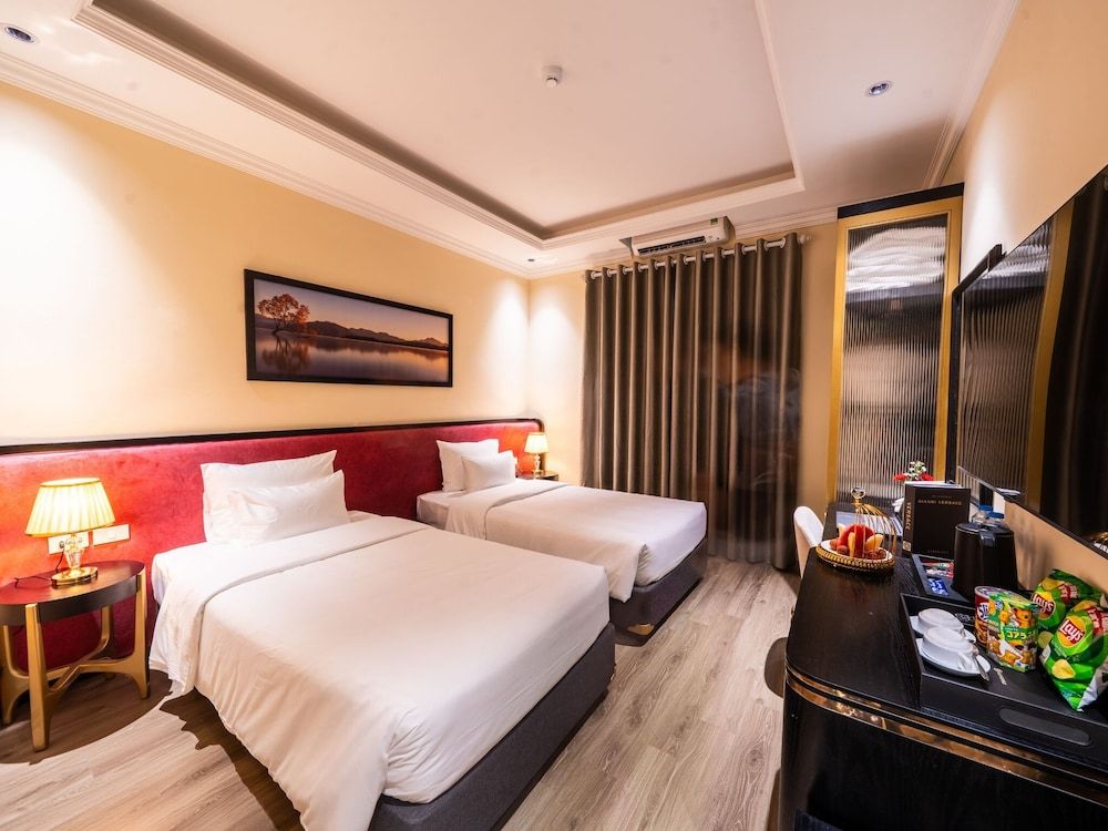 San Quinze Hanoi Hotel Deluxe Double or Twin Room 5