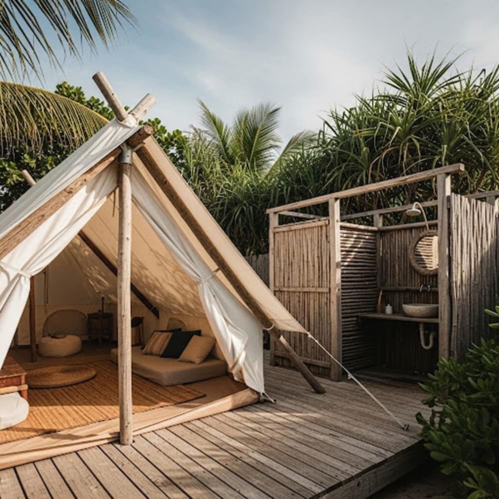 Dugong Bay Eco Resort Phu Quoc – Hàm Ninh Fishing Village Pine & Tide Queen Tent