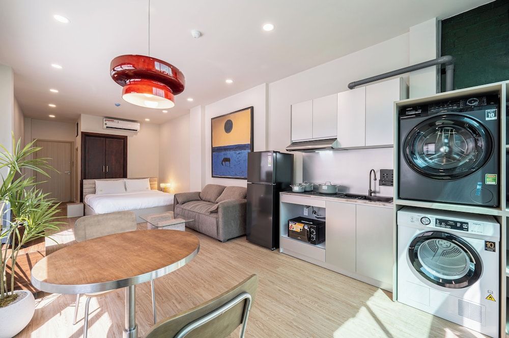 Home by CR Concept in The Center Signature Studio Suite, 1 King Bed with Sofa bed 7