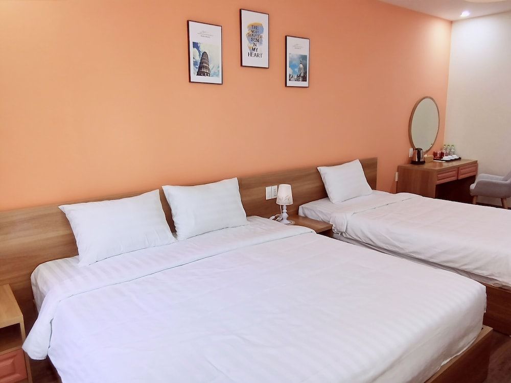 Family Double or Twin Room, Balcony, City View
