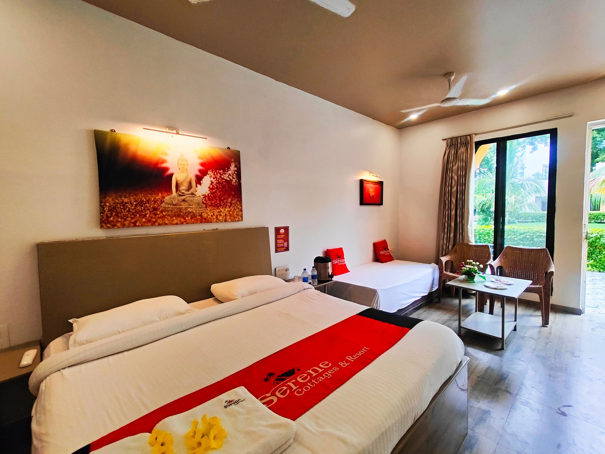 Deluxe Cozy Rooms with Sitout Area