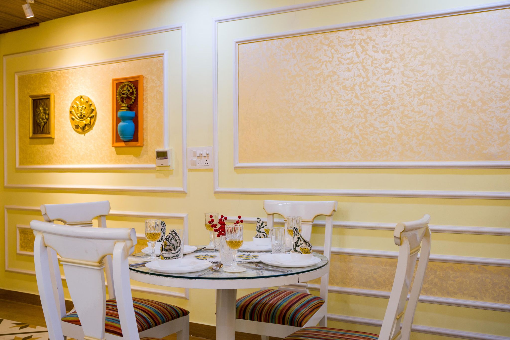 ELIVAAS BYDM The Ganges 2 BHK Glasshouse Villa With Pvt Pool & Lift