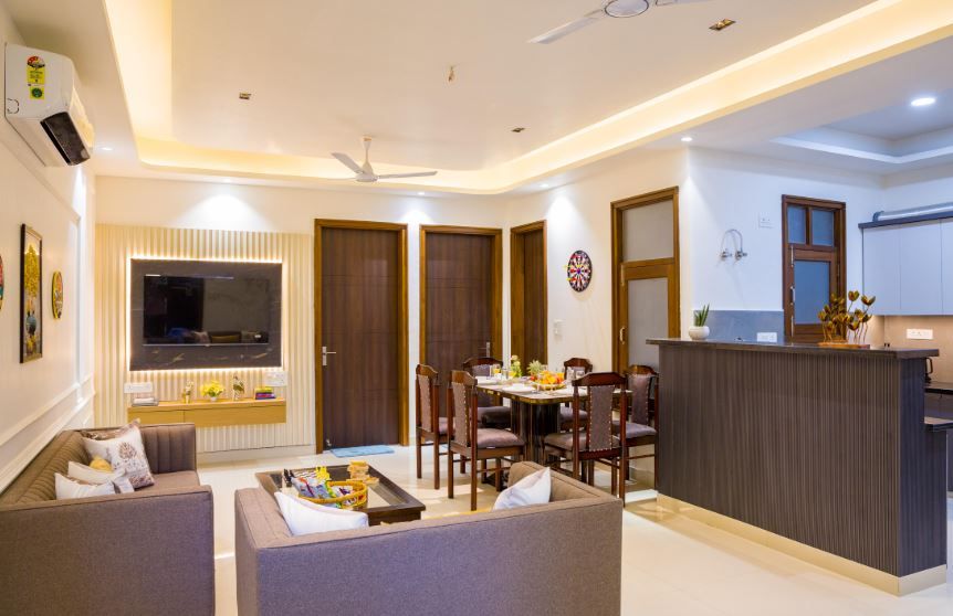 Alaya Stays BYDM Family Paradise 3 BHK Apartment Near Triveni Ghat & Laxman Jhula