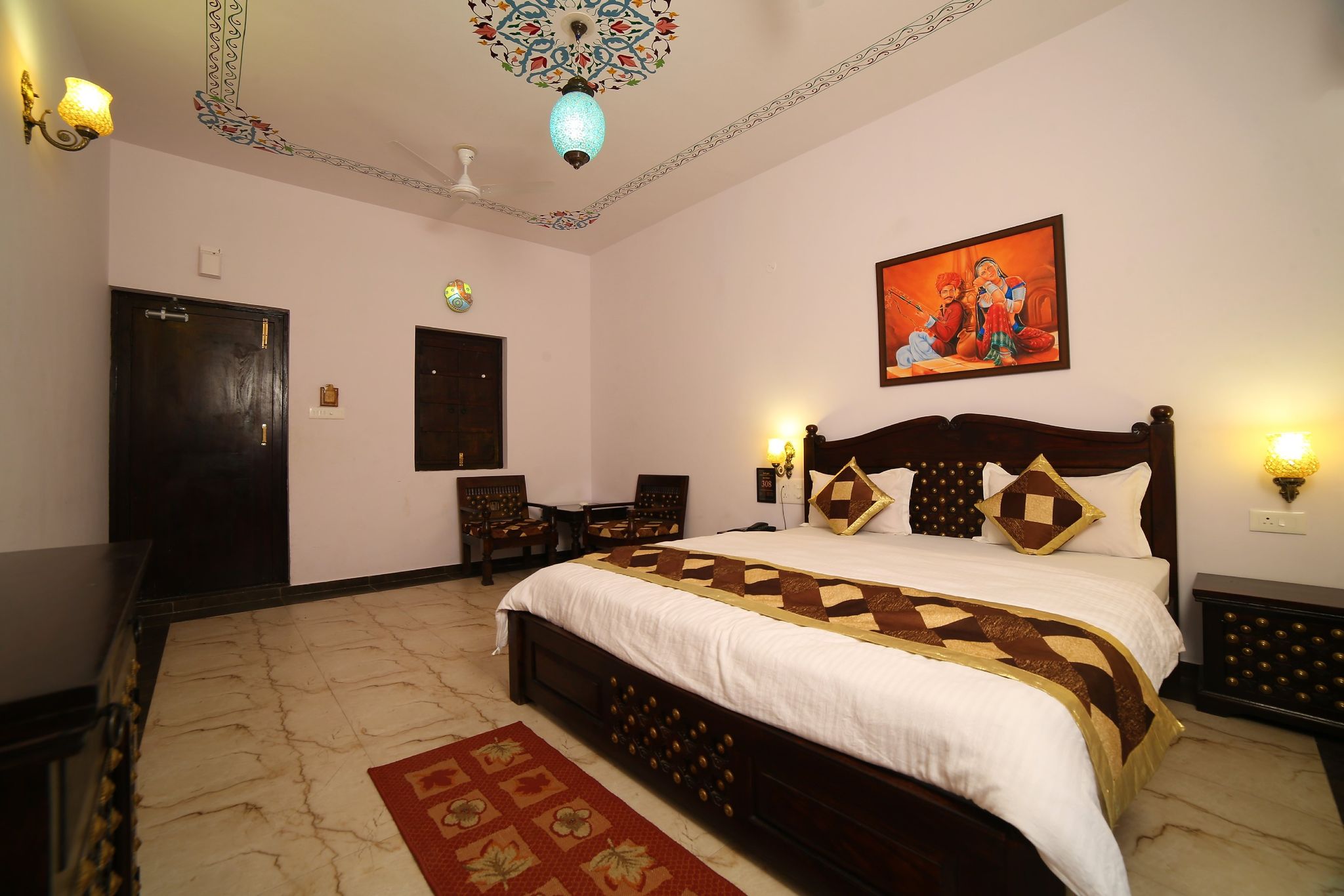 Haveli Style Room