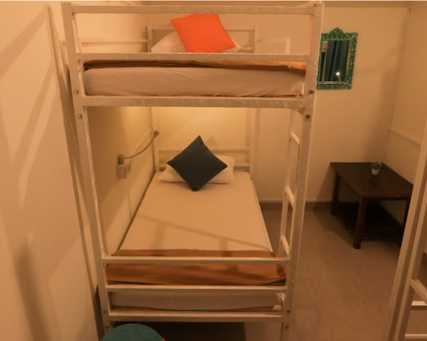 Tropical Wave Hostel - Morjim, North Goa Bed in 4-Bed Mixed Dorm Non-AC