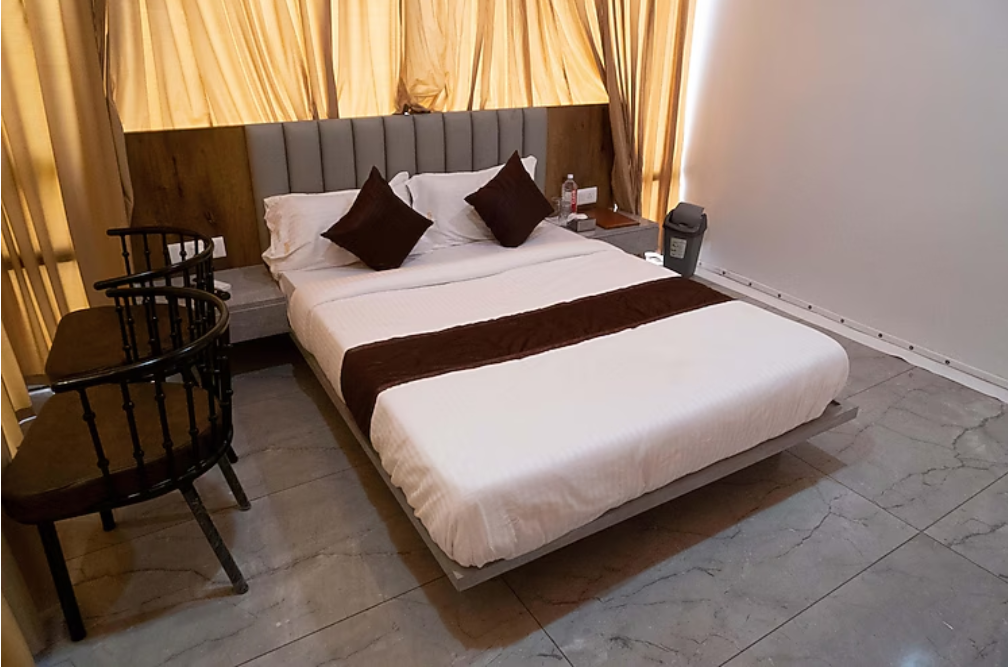 Malhar Resort luxurious Tents with attached balcony.