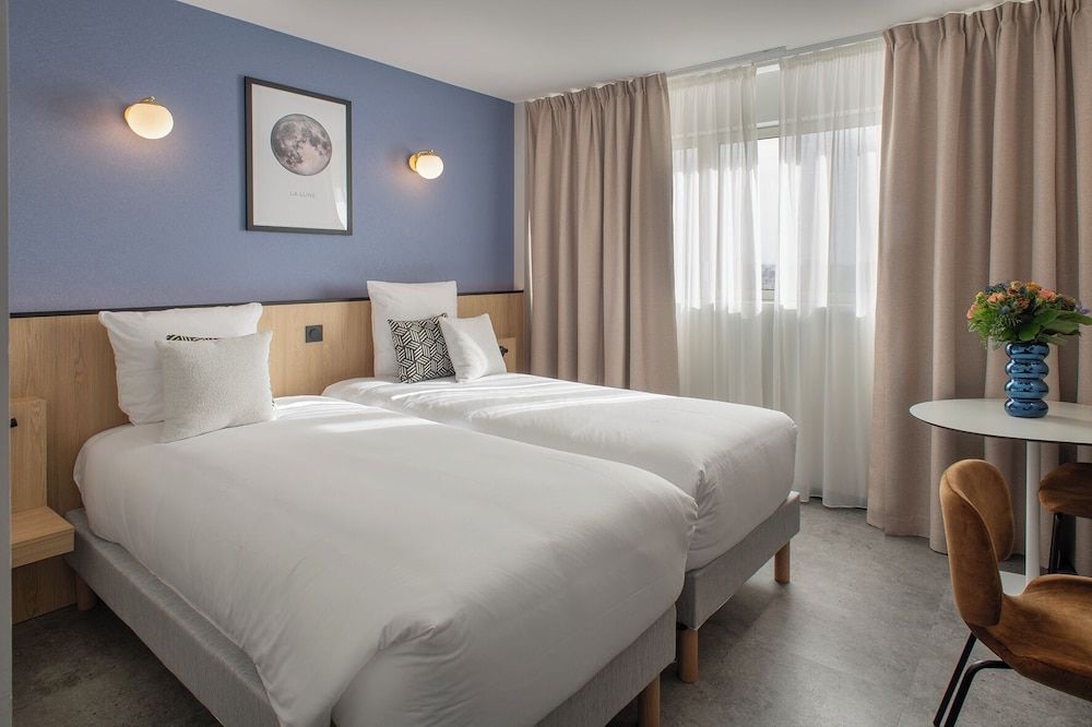 Sevenline Aparthotel Purpan Toulouse Standard Studio, 2 Twin Beds, Kitchenette 3