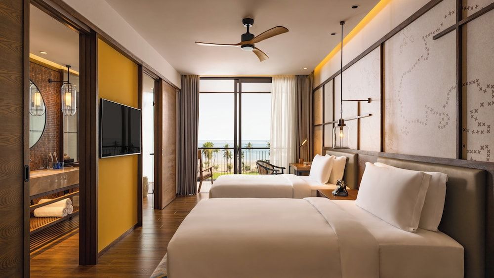 Standard Room, 2 Double Beds, Ocean View