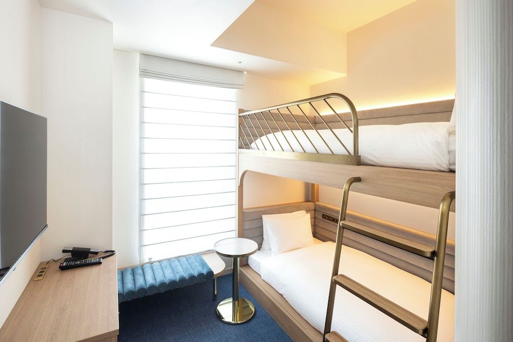 [Eco Plan] Twin Room with Bunk Bed, Non Smoking (Shower Booth Only)