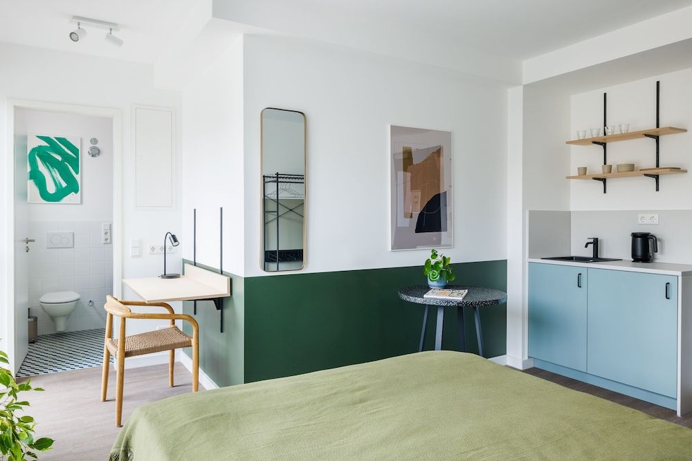 POHA House Büchel Deluxe Studio mit Doppelbett 4