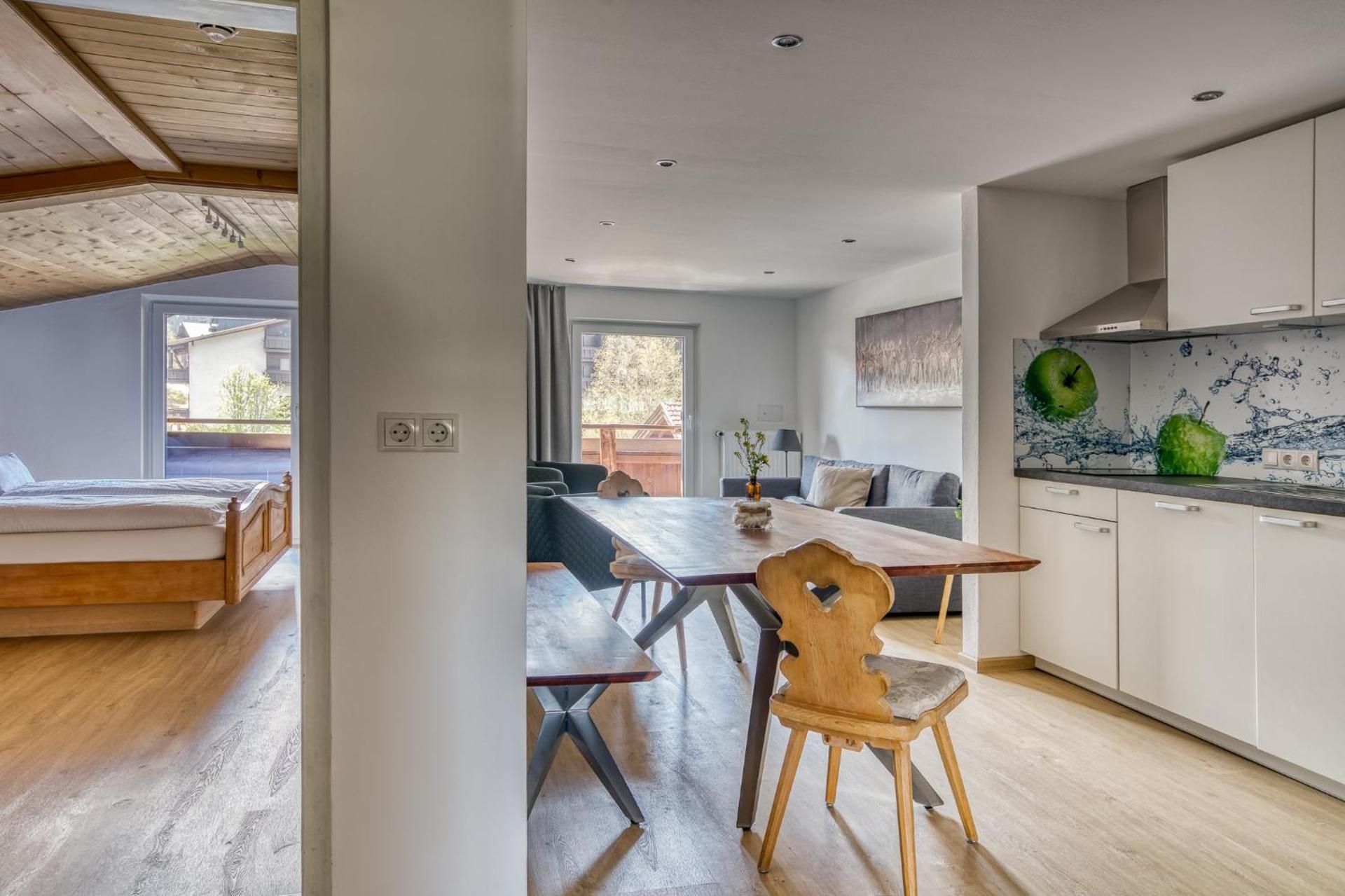 Two-Bedroom Apartment with Balcony