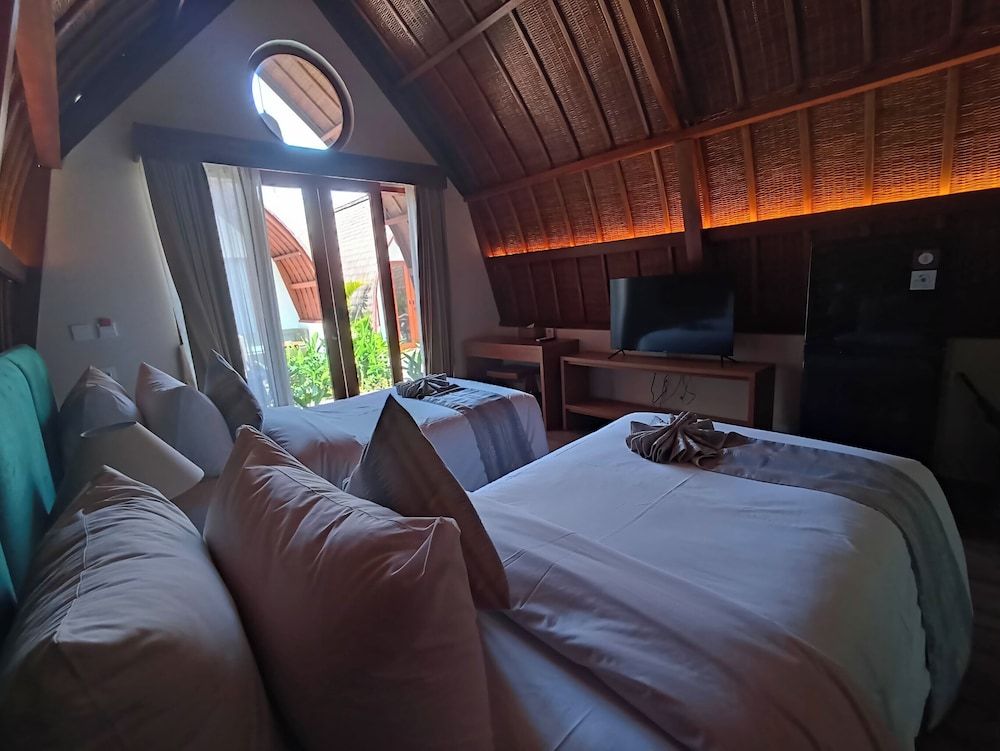 Abian Klumpu Villa & Spa Sanur Bali Deluxe Twin Room, Balcony, Garden View 6