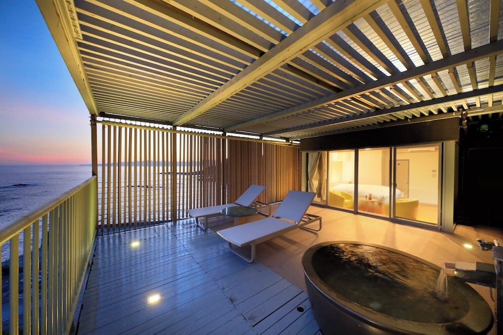 Superior Double Room with Private Terrace and open-air bath, Non Smoking