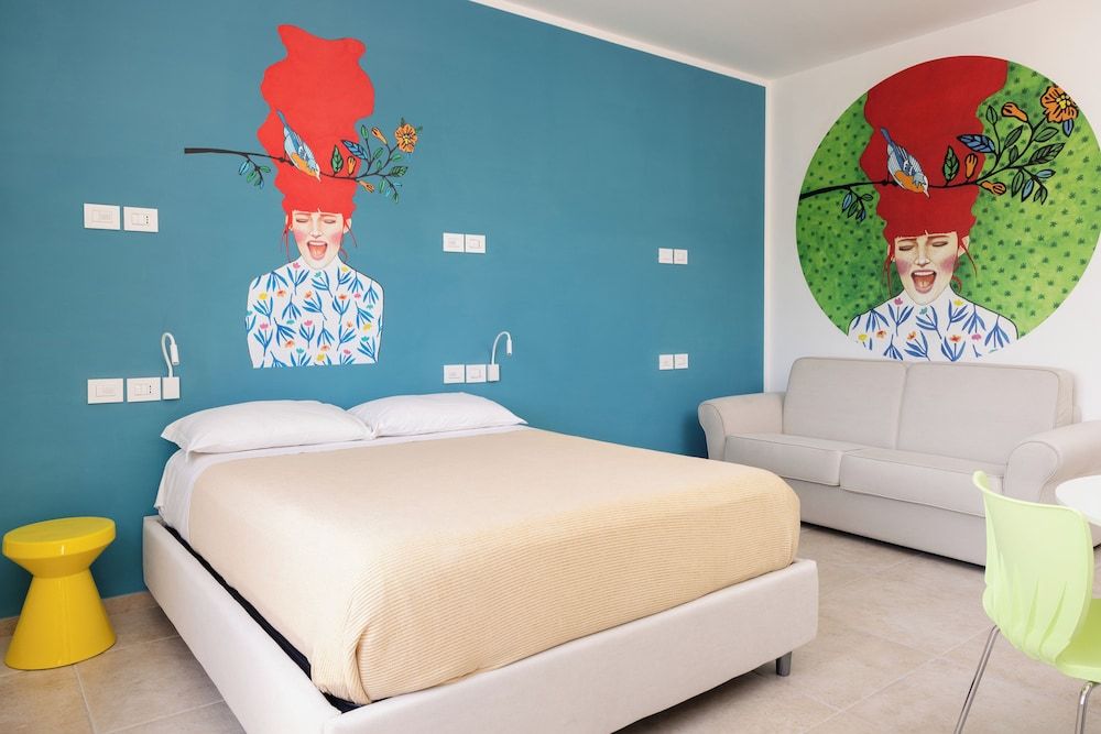 Ostello della Gioventù Brindisi Deluxe Room, 1 Double Bed with Sofa bed 2