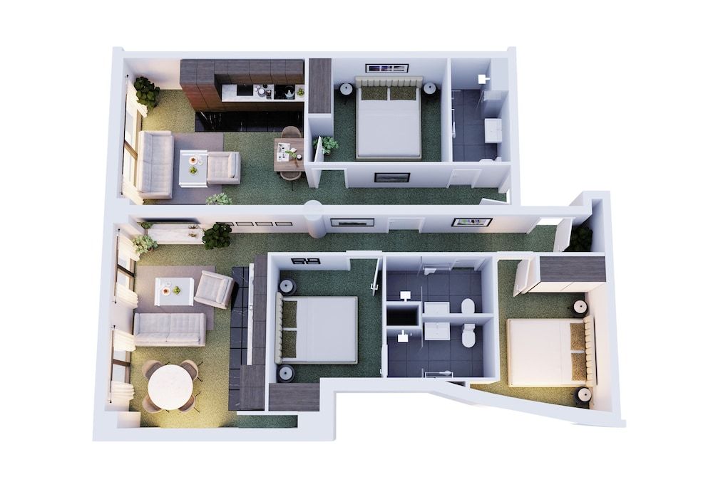 Punthill Tuggeranong Three Bedroom Apartment - Interconnecting 6