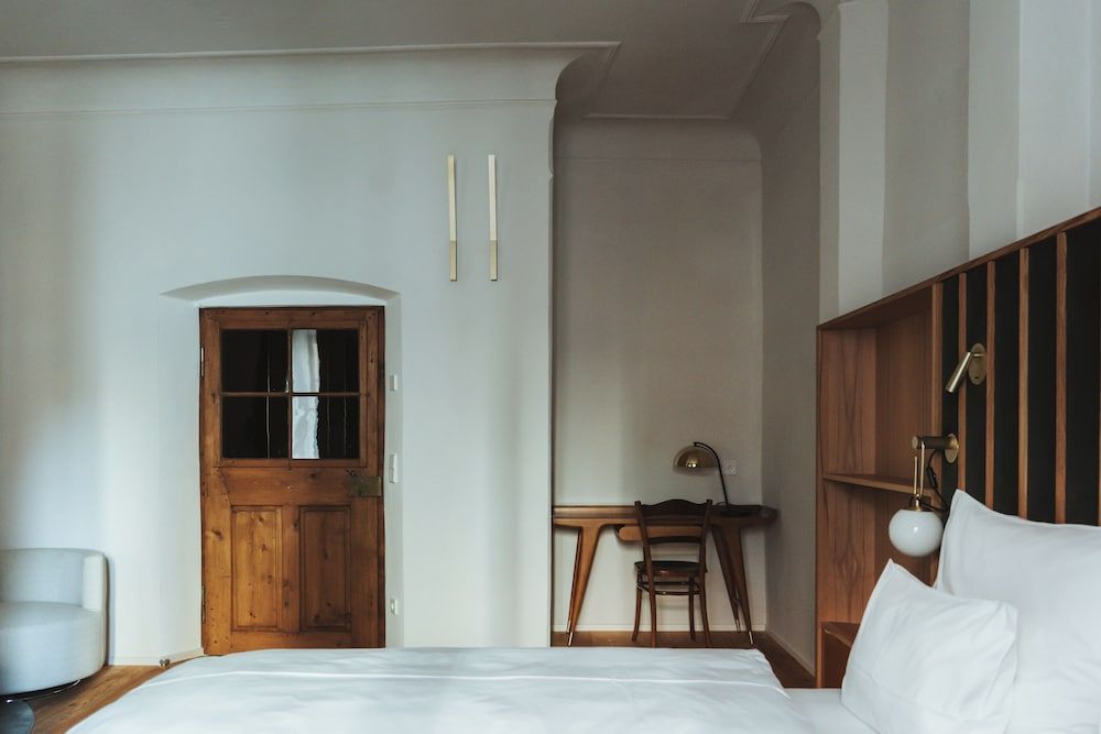 Arthotel Lasserhaus Junior Suite, 1 King Bed, Mountain View, Mezzanine 4