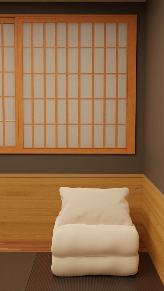 Superior Double Room, Japanese Futon, Non Smoking, Private Bathroom