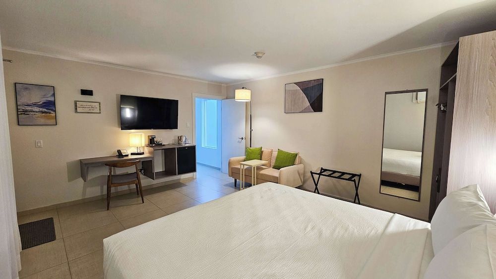 Standard Room, 1 King Bed, Accessible, Pool View