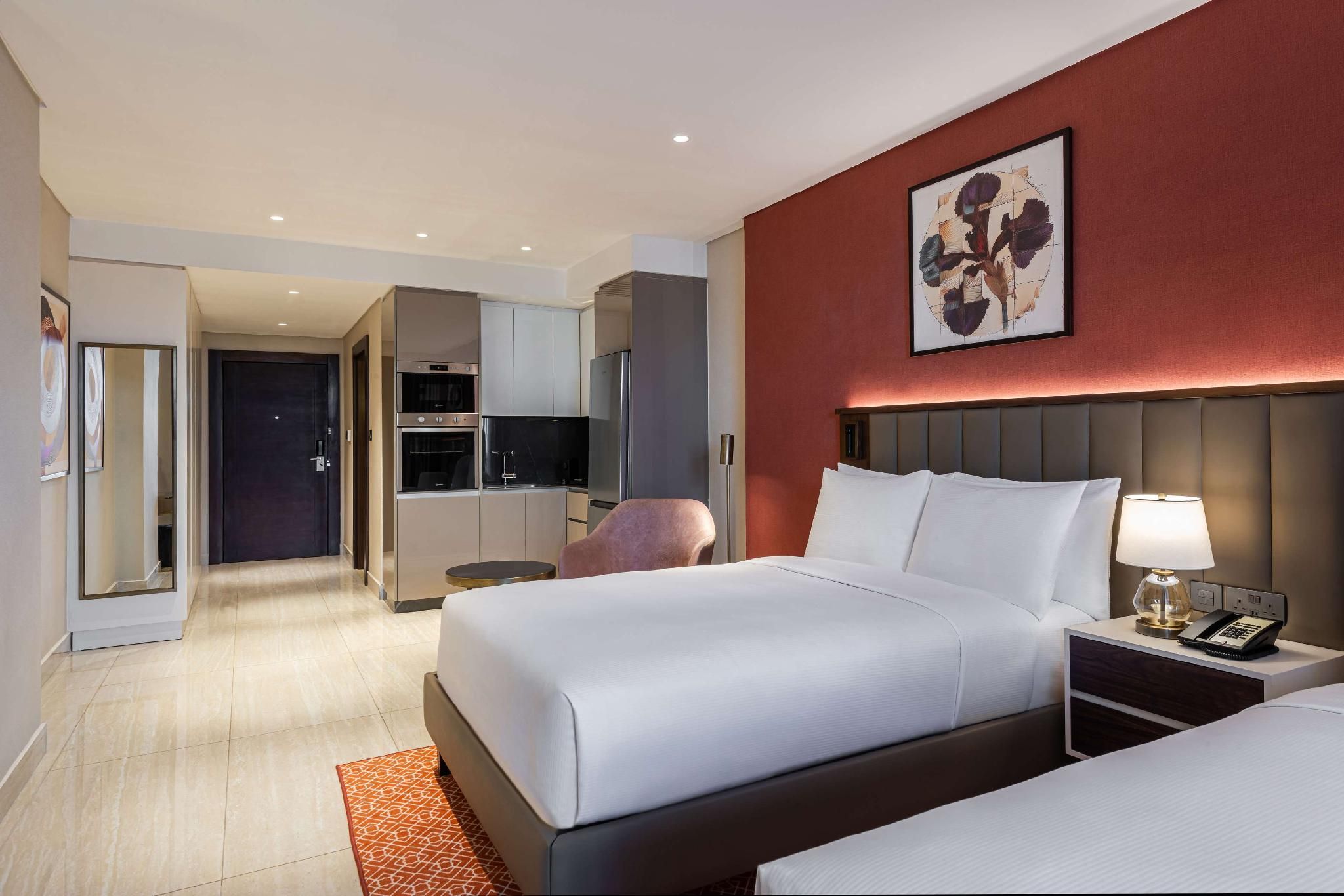 Doubletree By Hilton Amman Hotel & Residences Two Double Beds Studio With Balcony