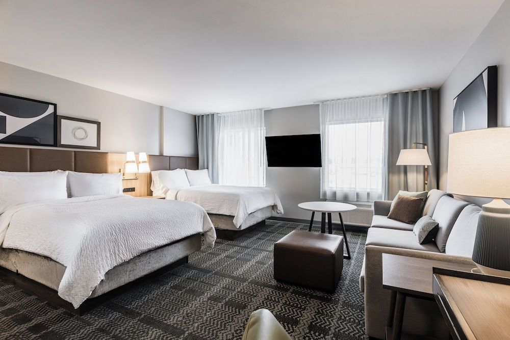 Studio Suite, 2 Double Beds, Kitchen