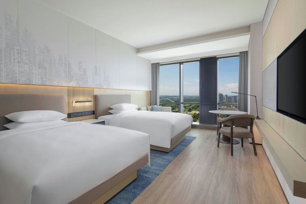 Courtyard By Marriott Beijing Changping Superior Room, 2 Twin Beds, City View 2