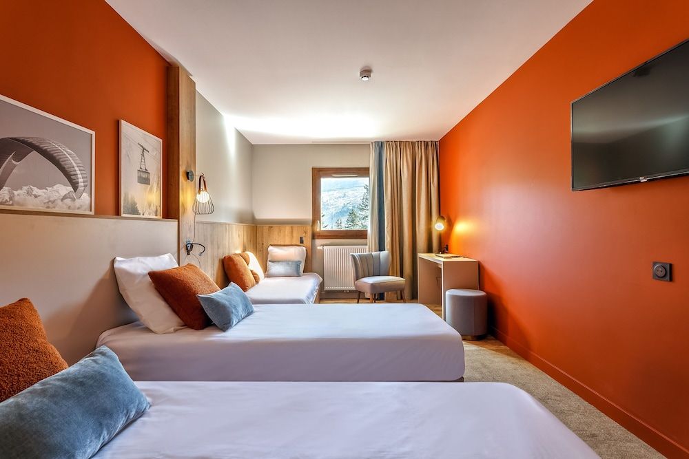 Chambre Premium, 2 chambres, balcon, vue montagne, 2 chambre