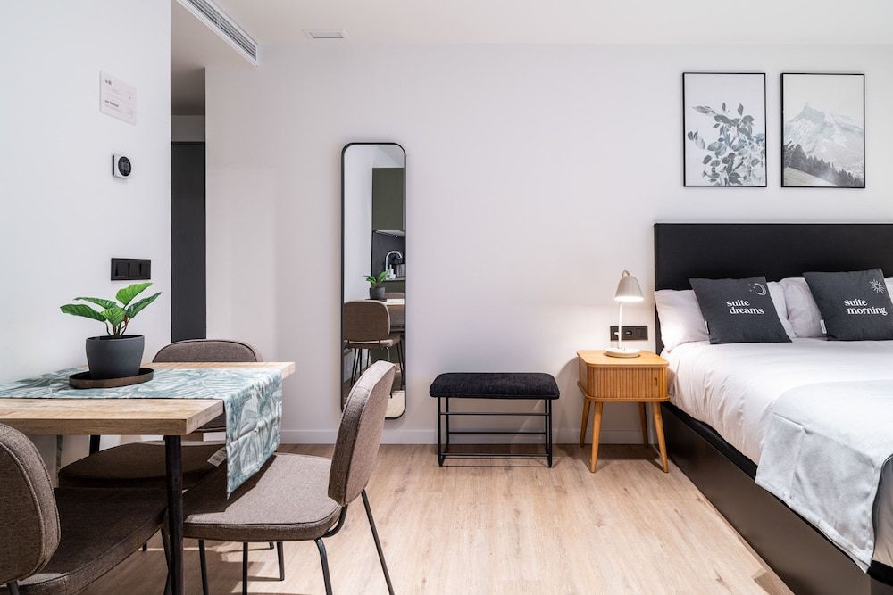 Studio with sofa bed