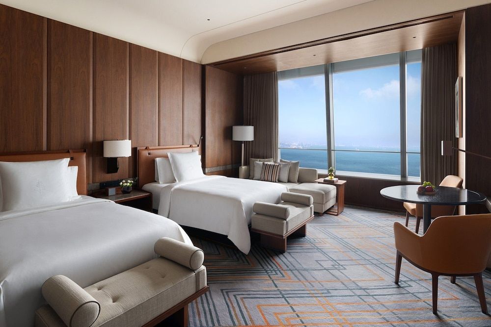 Four Seasons Hotel Dalian Club Room, 2 Twin Beds, Ocean View 2