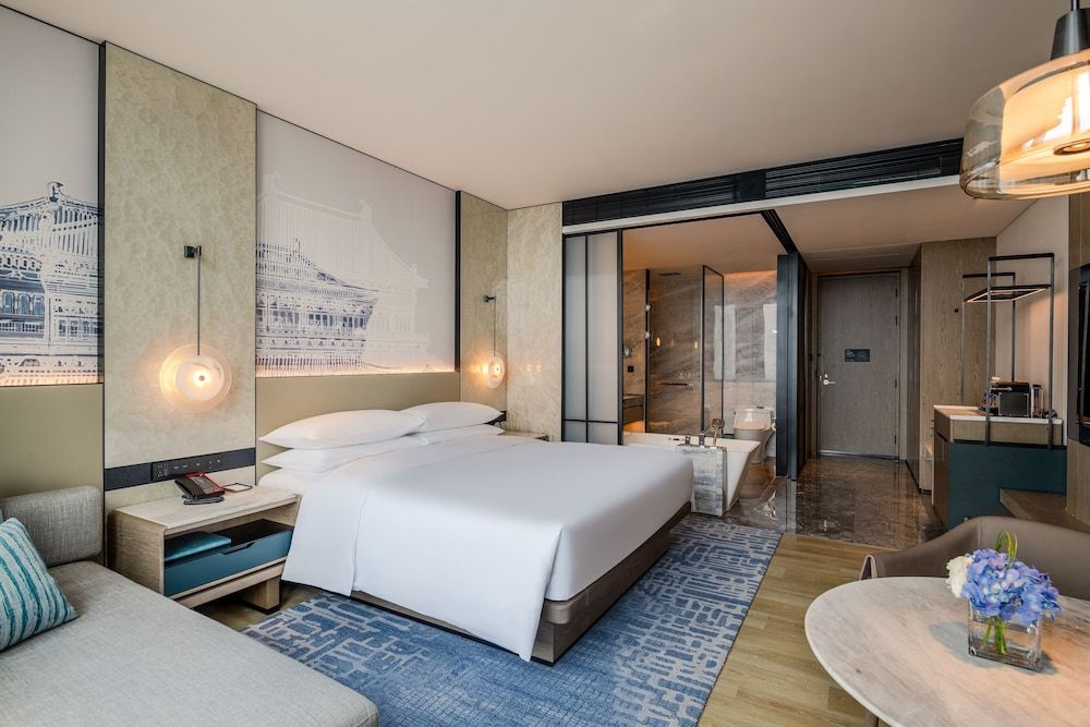 Wuhan Marriott Hotel Wuchang Executive Room, 1 Double Bed 4