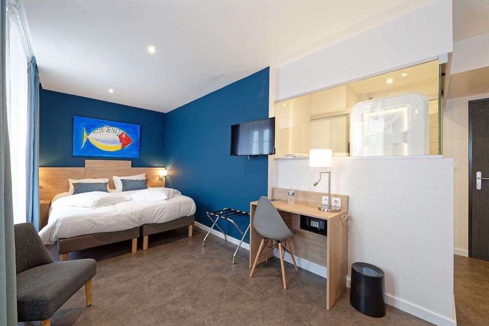 Contact Hôtel de la Gare et son restaurant Côte à Côte Standard Double Room