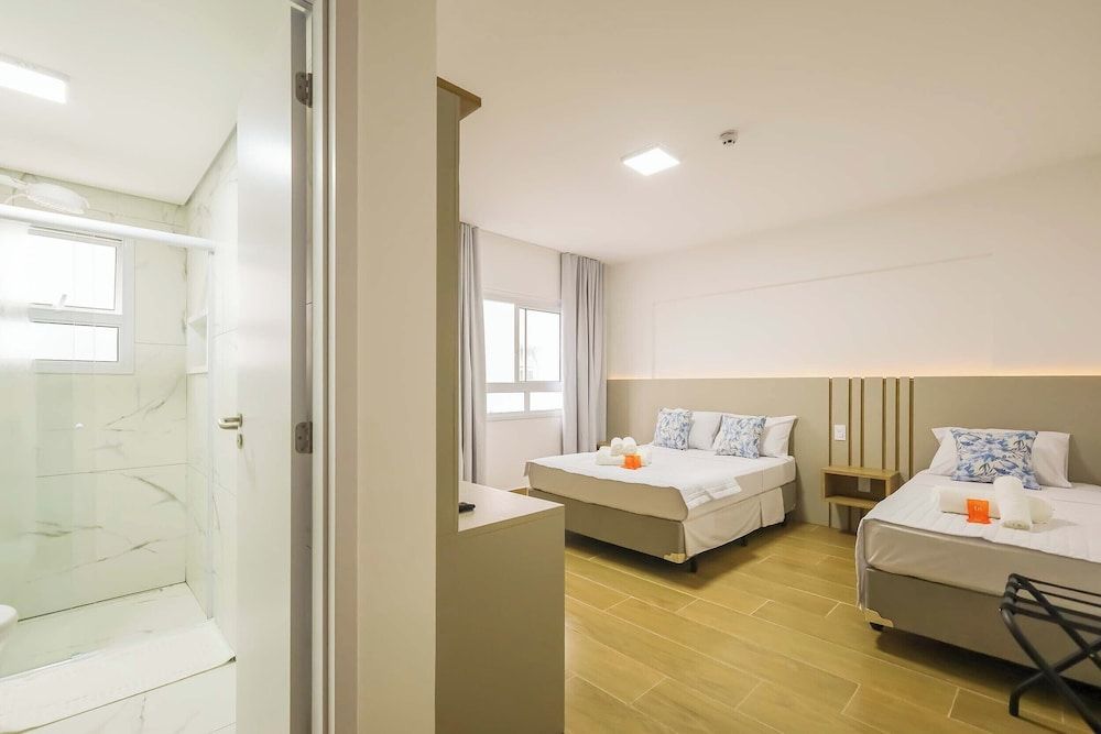 Tri Hotel Praia Grande Deluxe Triple Room, Sea View 2