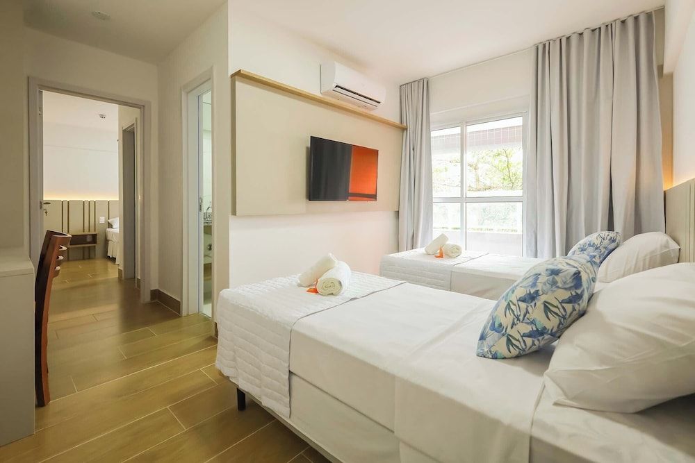 Tri Hotel Praia Grande Standard Quadruple Room, City View