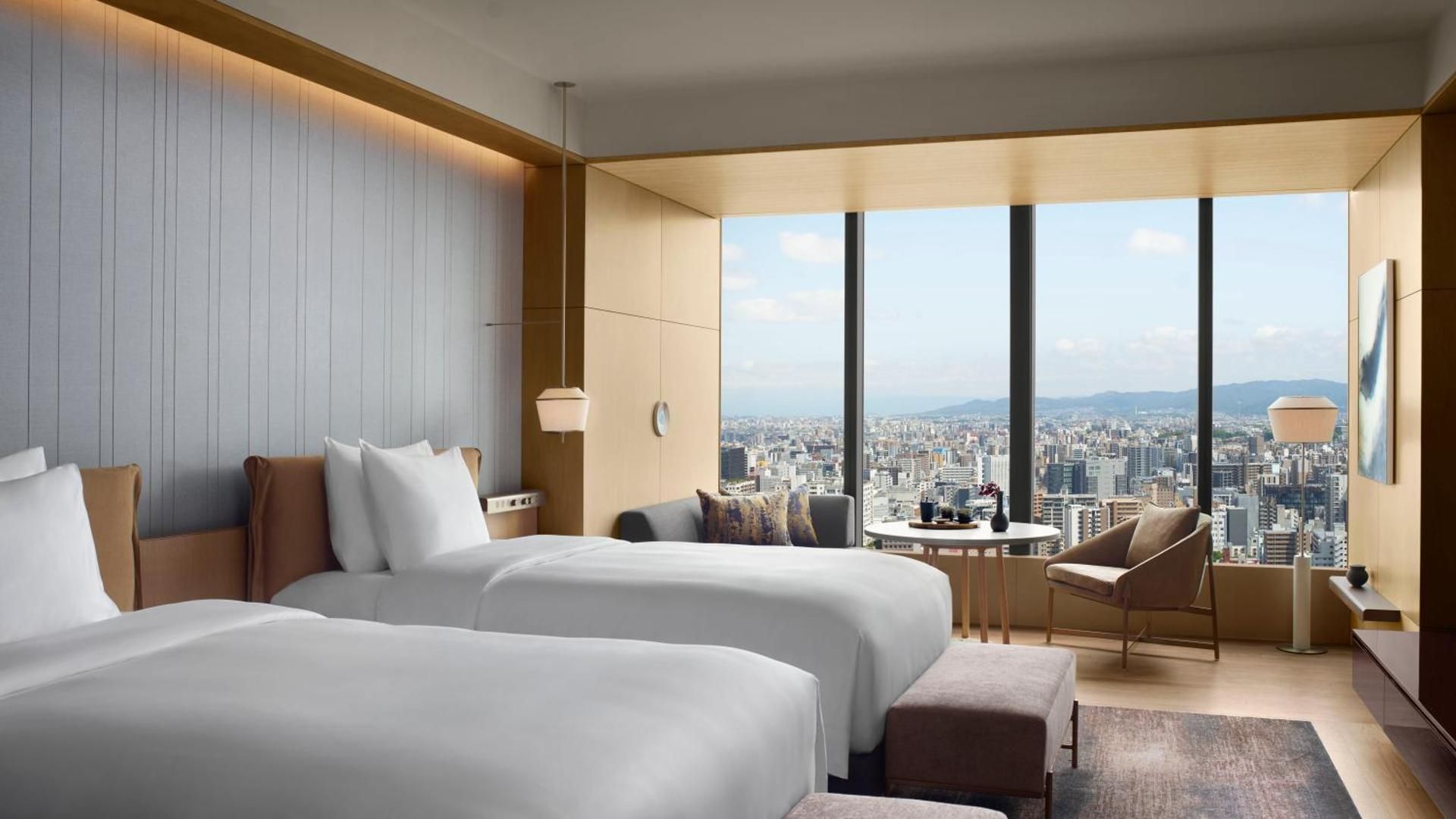 Guest room, 2 Double, Skyline view