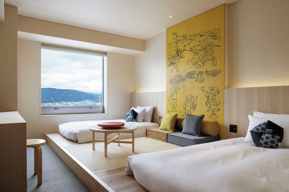 Basic Twin Room, 2 Bedrooms, Non Smoking, City View