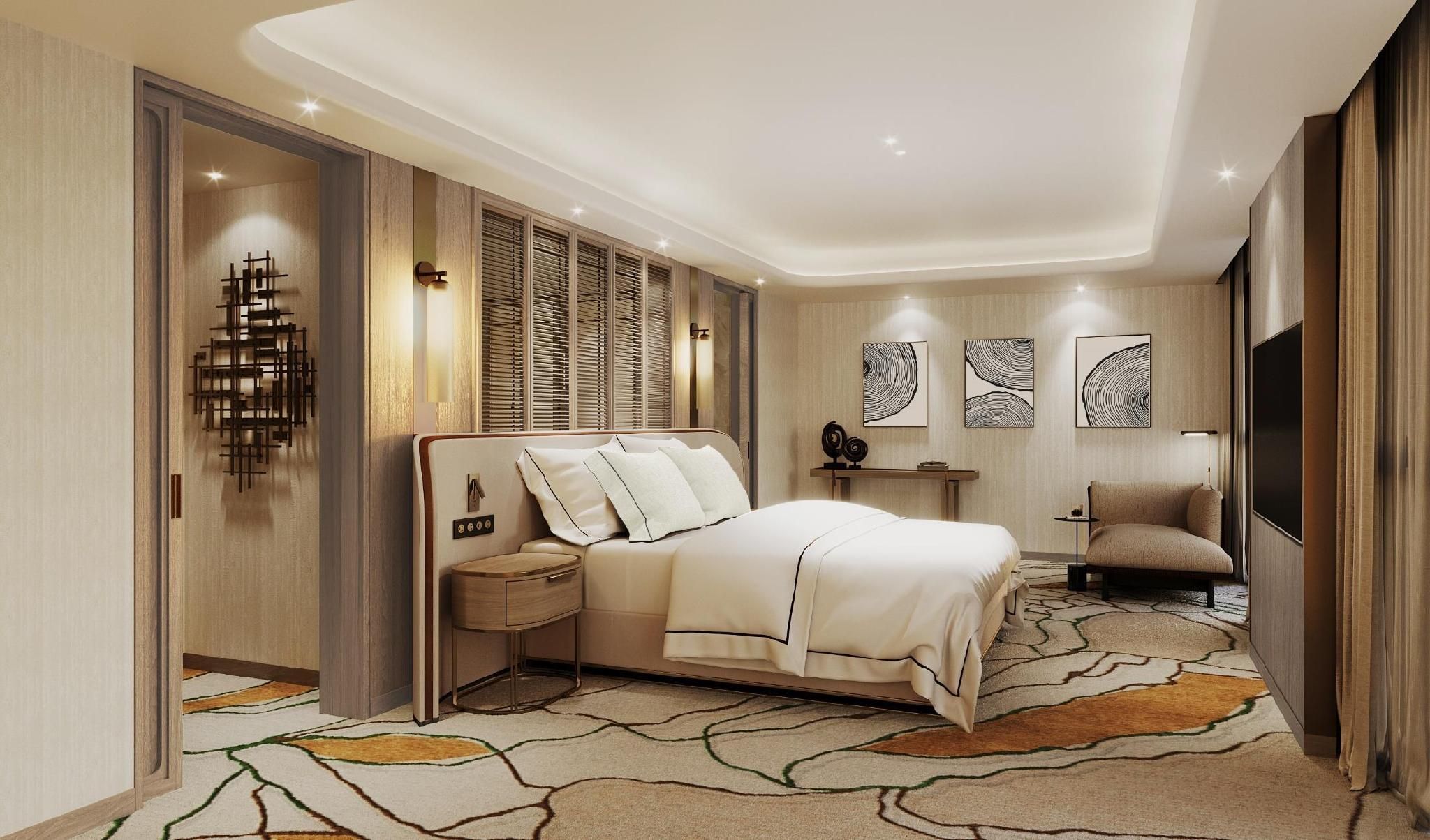 1 Bedroom Suite Mekong View High Floor Kitchenette