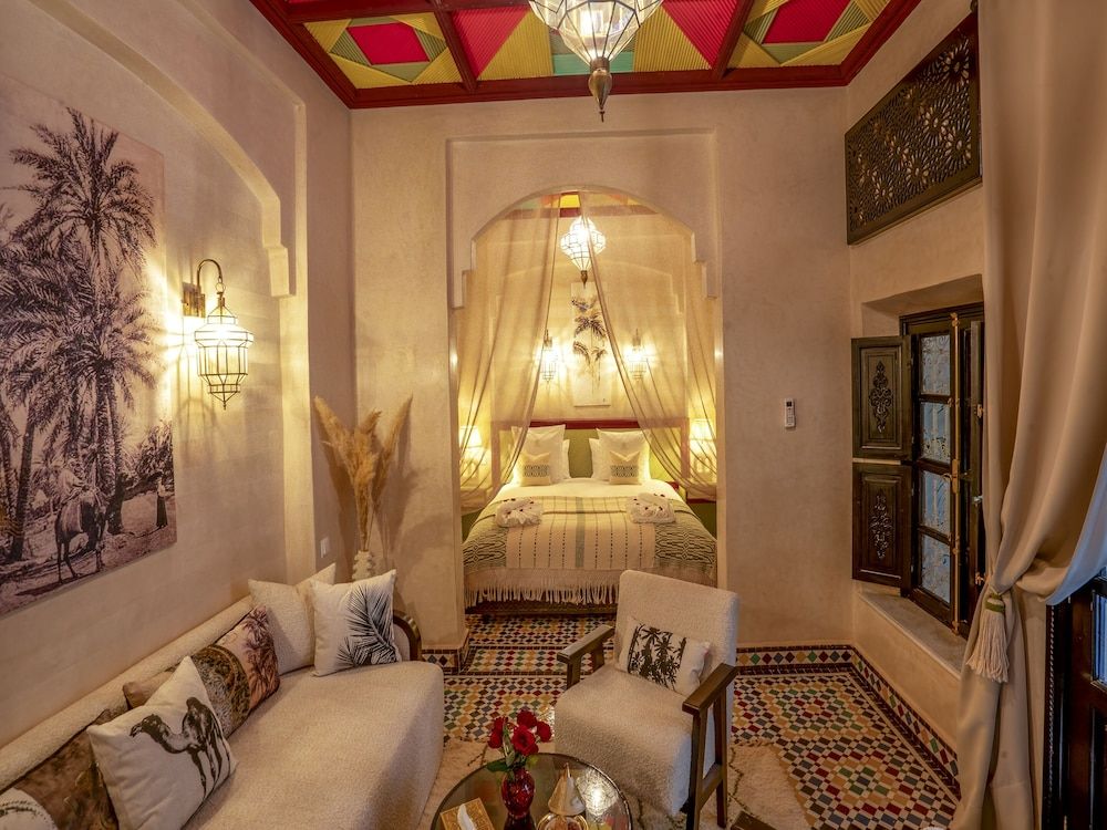 Riad Almisk Superior Triple Room, Ensuite, Courtyard View 19