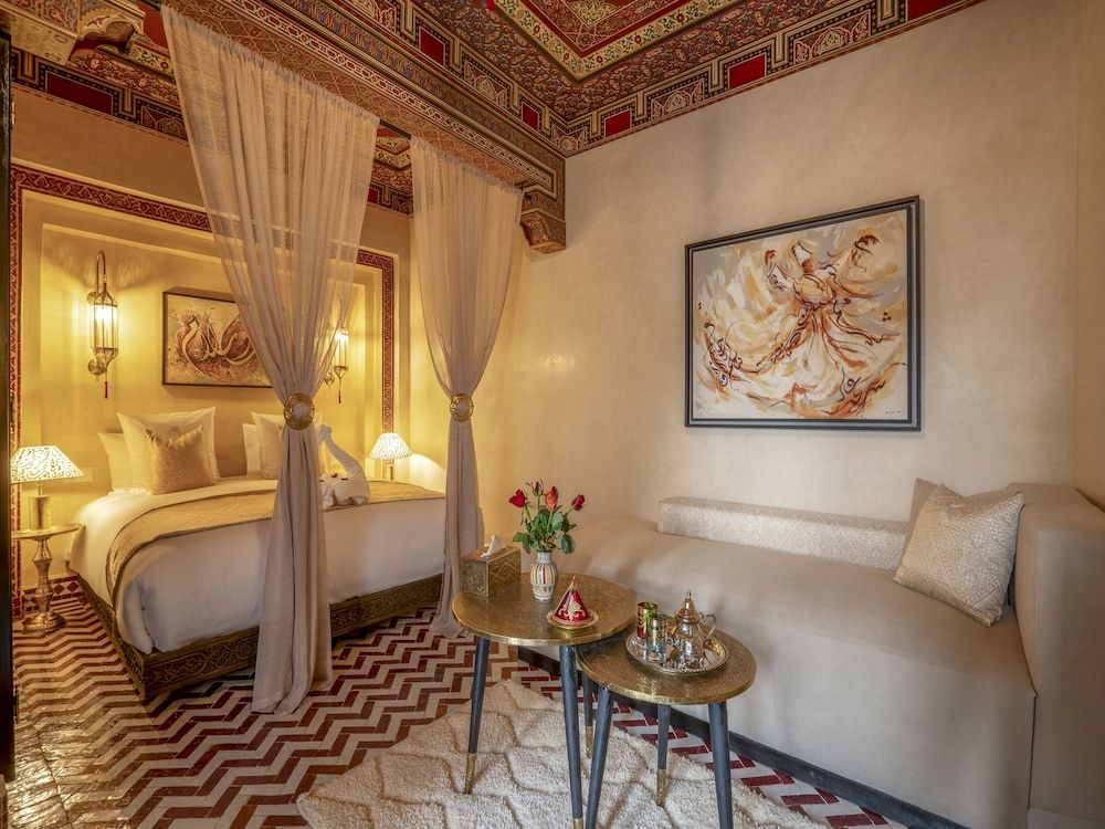 Riad Almisk Superior Triple Room, Ensuite, Courtyard View 22