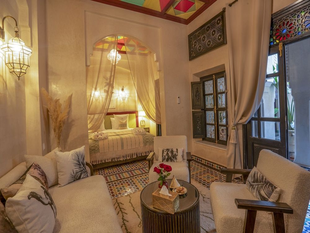 Riad Almisk Superior Triple Room, Ensuite, Courtyard View 29