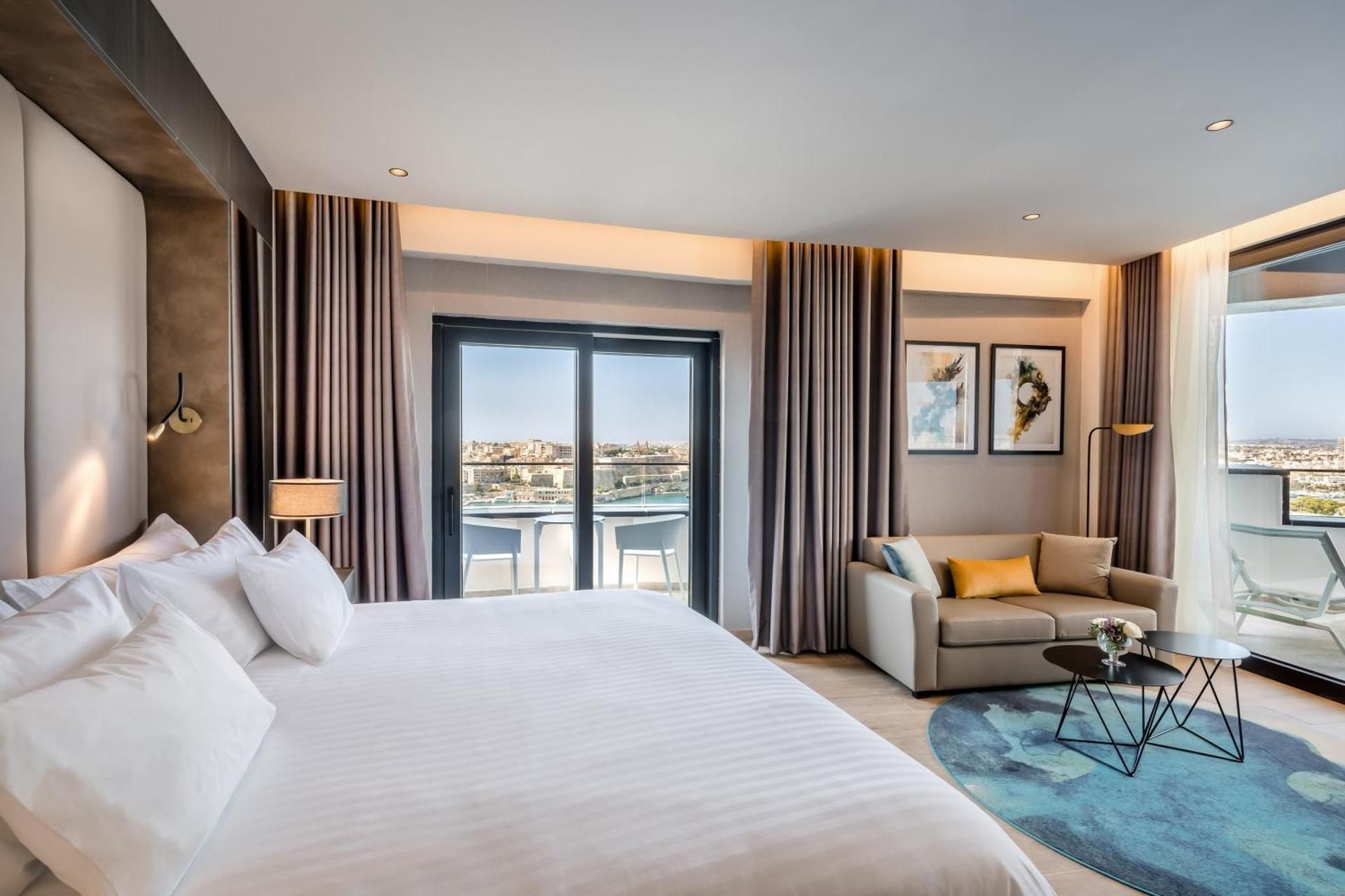 Barceló Fortina Malta Junior Suite Sea Front with Terrace and Hot Tub