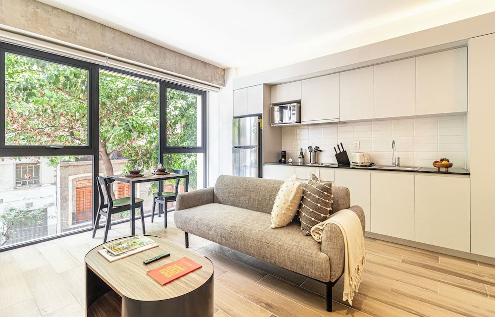 Kukun Reforma Downtown Deluxe Studio Apartment with Queen Bed 11