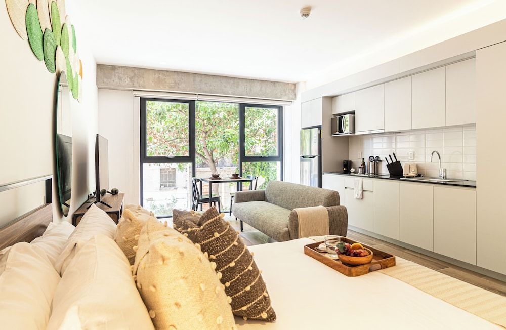 Kukun Reforma Downtown Deluxe Studio Apartment with Queen Bed 9