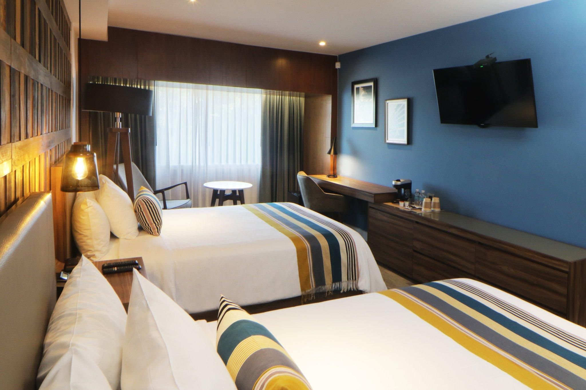 2 Double Beds Standard
