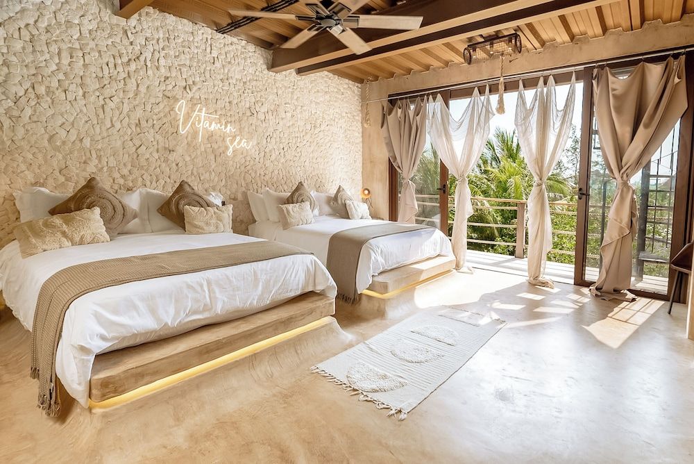 Comfort Room, 2 Queen Beds, Terrace, Pool View